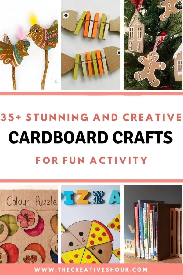 35+ Stunning And Creative Cardboard Crafts For Fun Activity - The ...