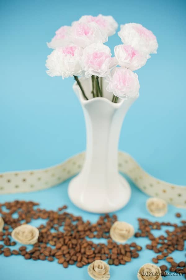 napkin-flowers-tissue paper craft
