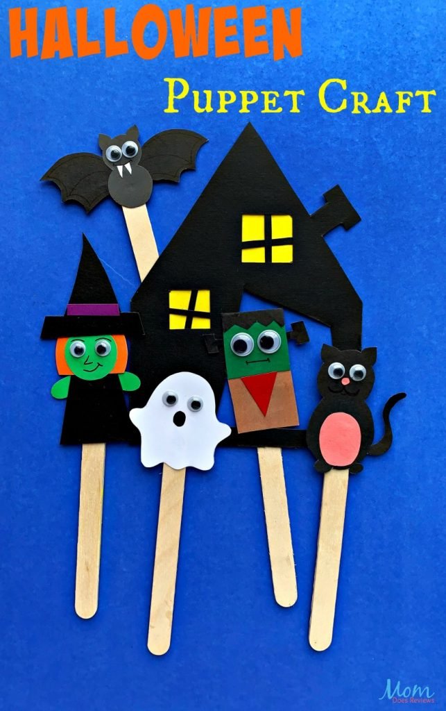 Kids' Craft: Popsicle Stick Halloween Friends – Bronkberry Farms