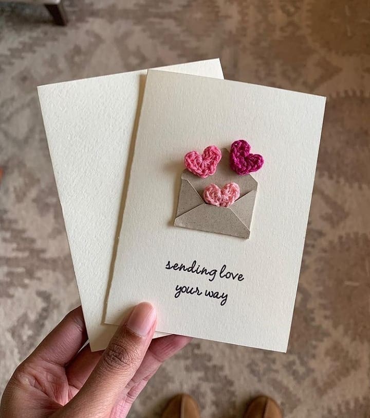 Cute Valentine Day Handmade Cards for Him