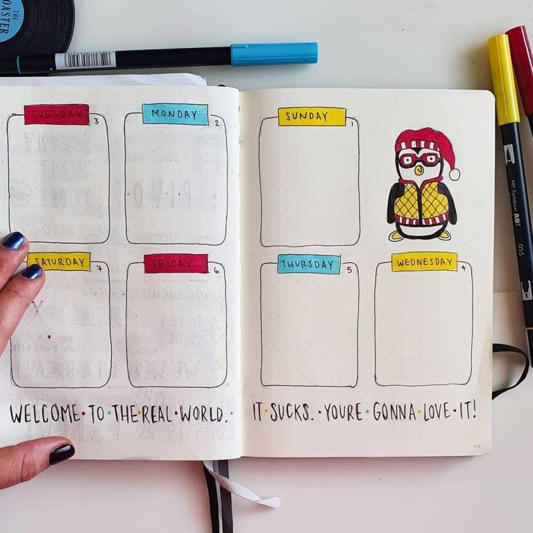 20+ Interesting Friends Theme Bullet Journal Ideas For You