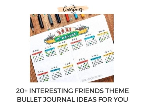 friends theme bullet journal