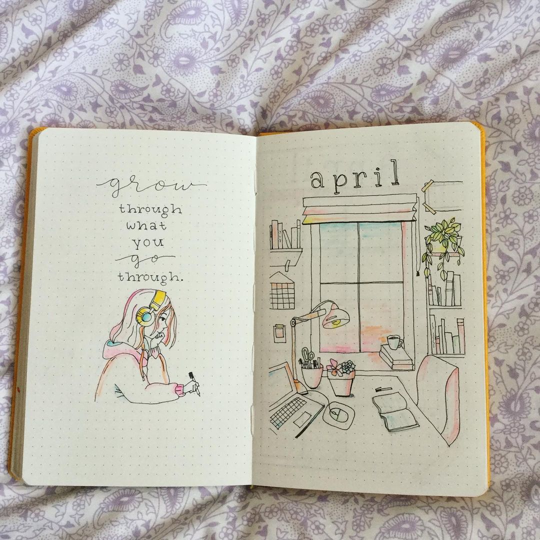 25+ April Bullet Journal Quotes To Inspire You