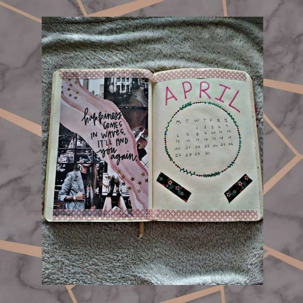 April Bullet journal quotes