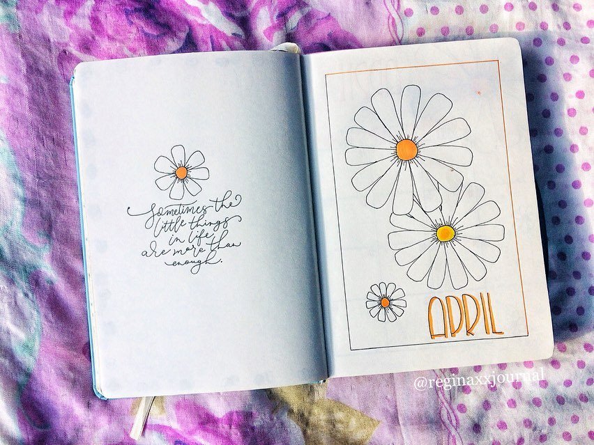 April Bullet journal quotes