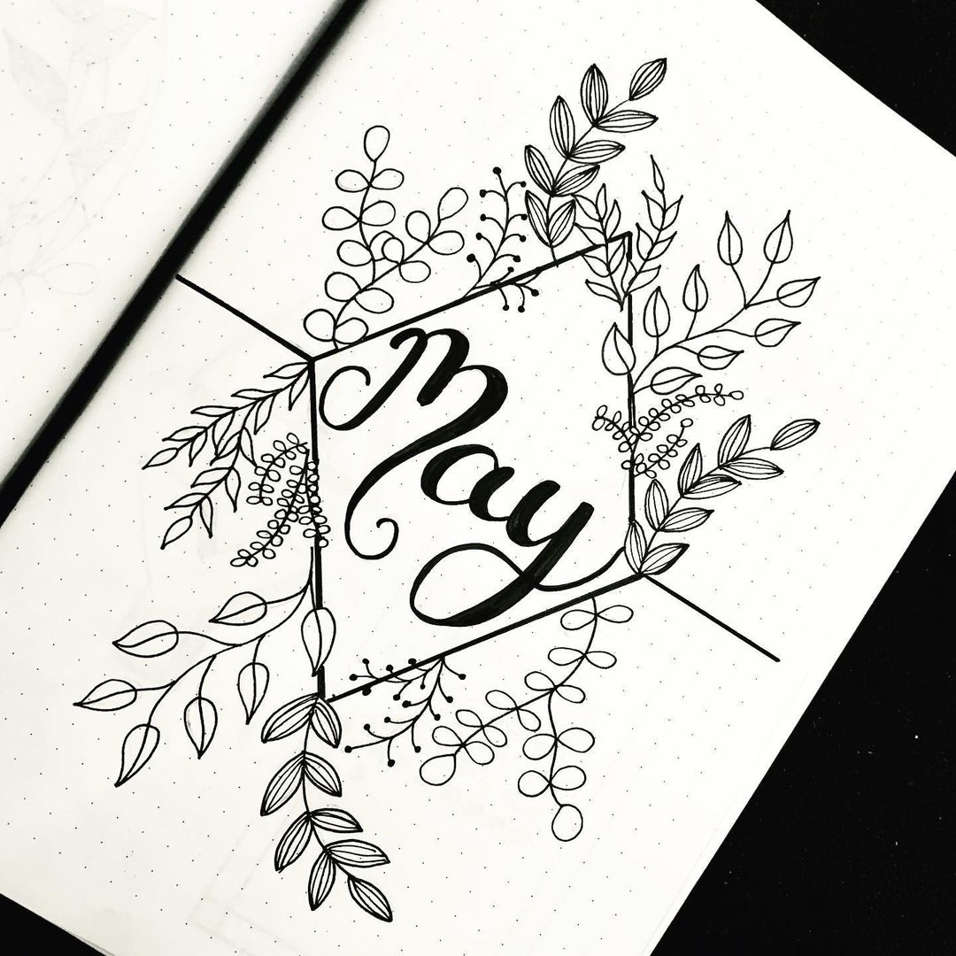 30+ All-New May Bullet Journal Ideas