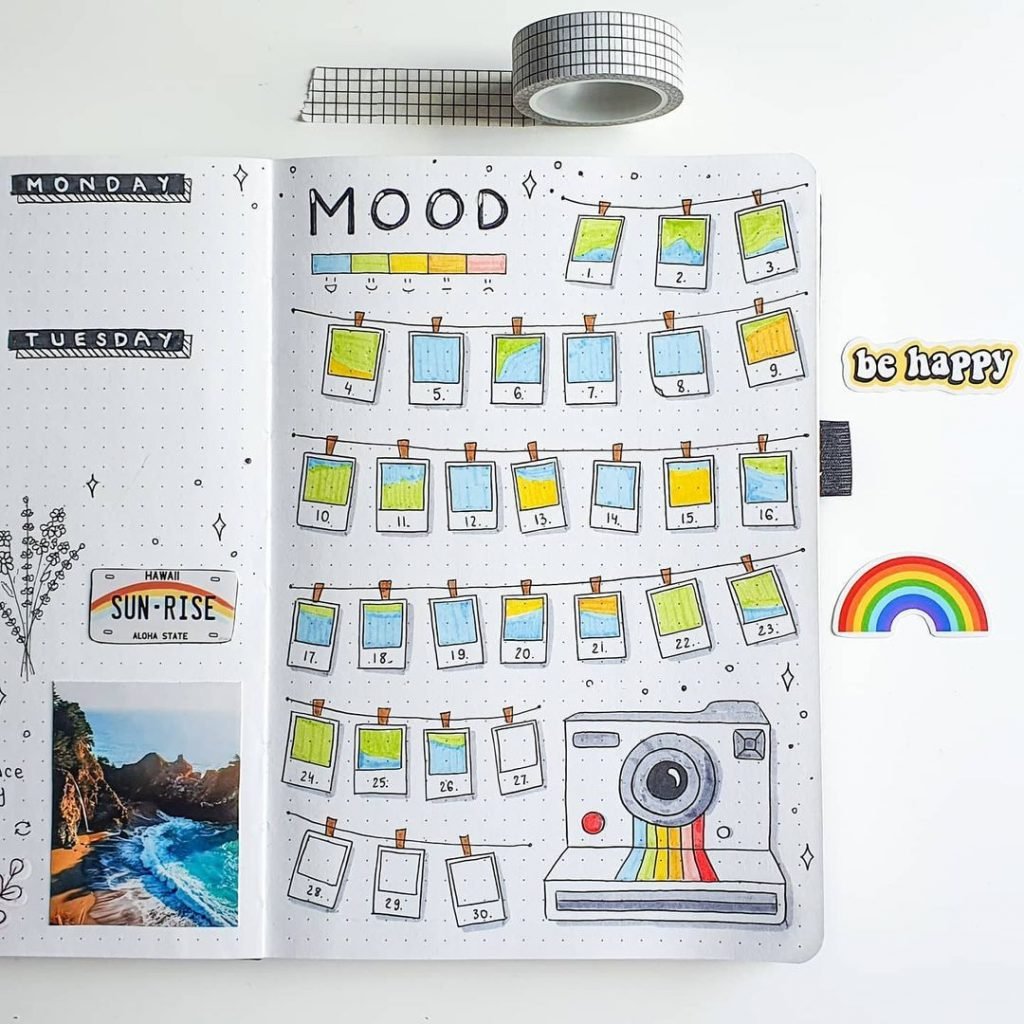 summer bullet journal