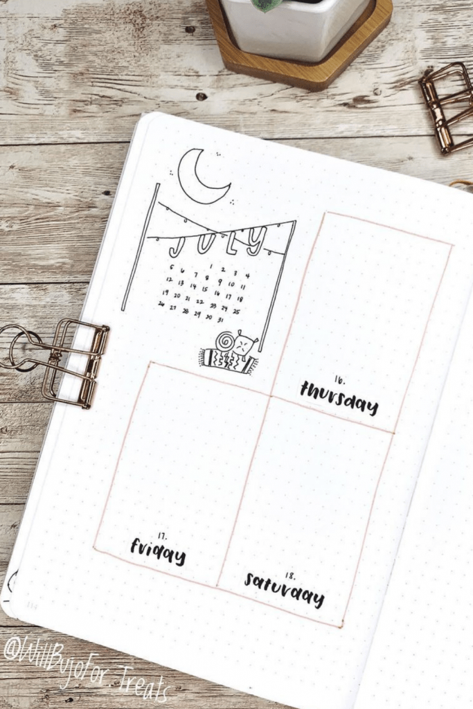 35 July Bullet Journal Layouts And Ideas To Inspire You