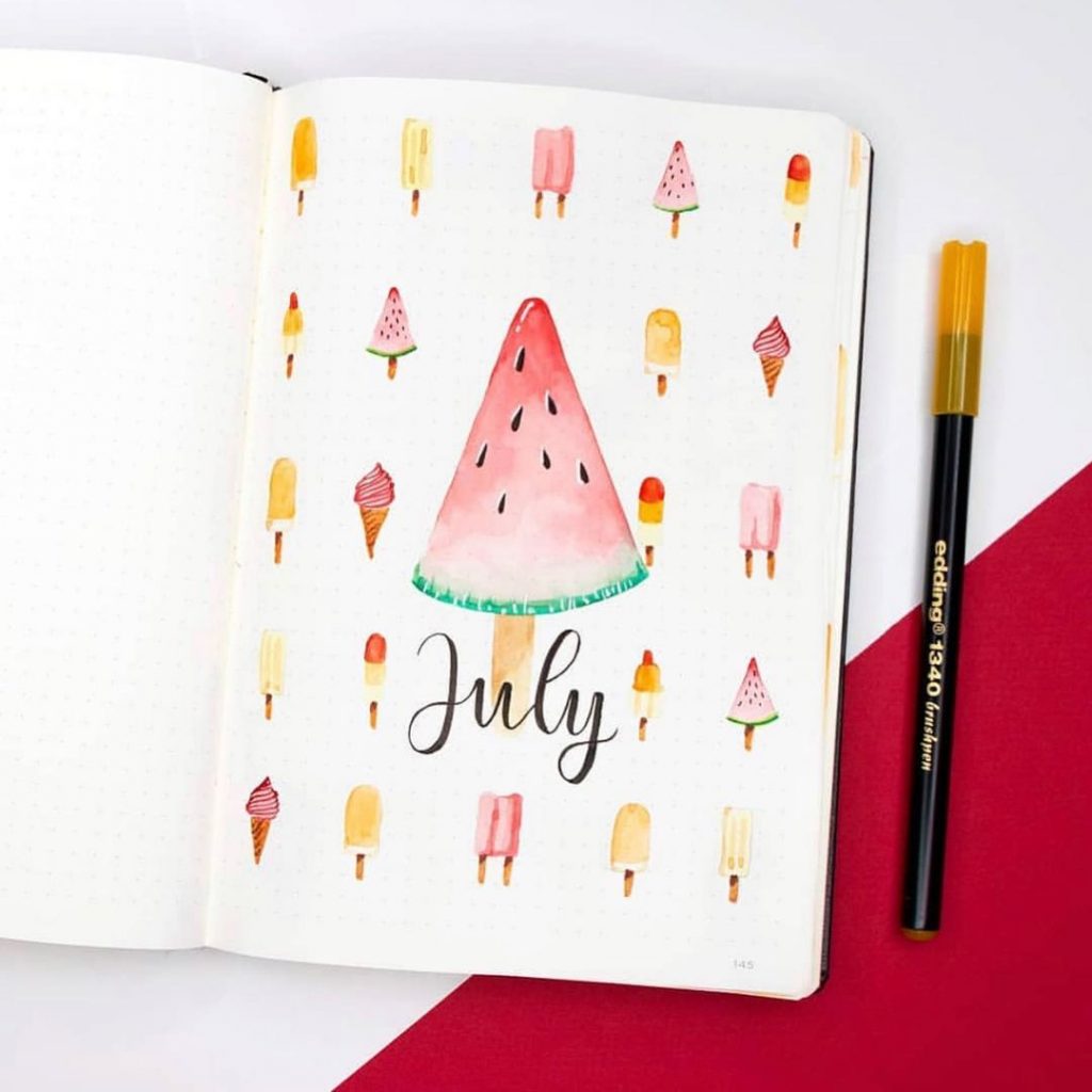 Watermelon July Month Covers