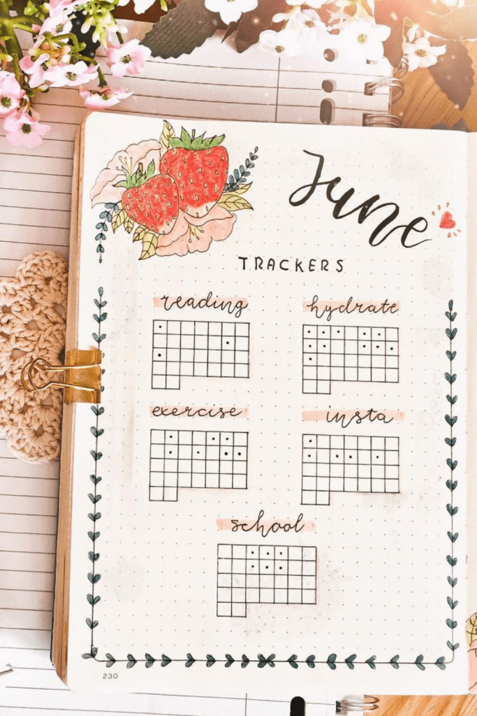 June Habit Tracker