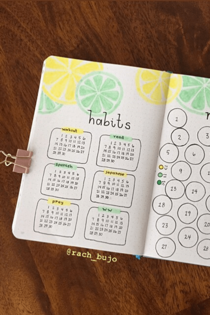 June Habit Tracker