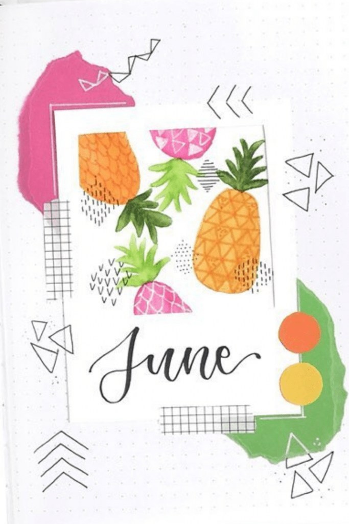 Pantone Theme June Monthly Cover