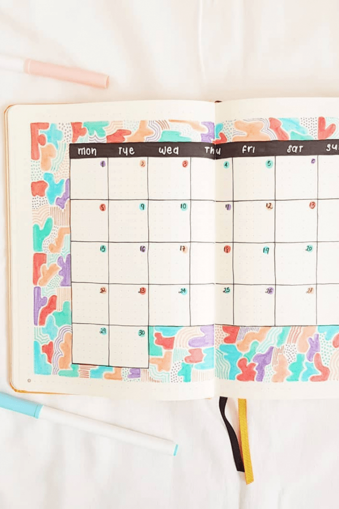 June Monthly Spread