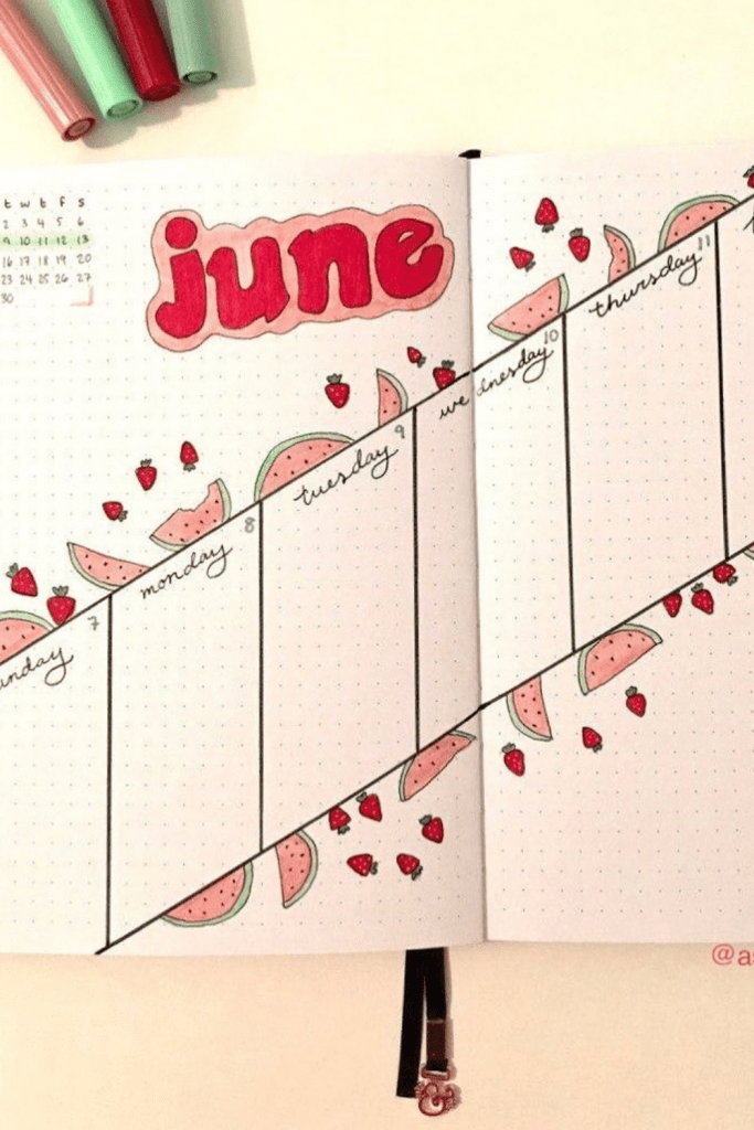 June Weekly Spread