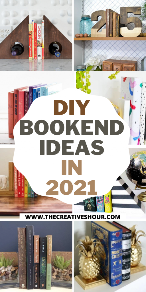 Unique Ideas For Bookends - Rustic Crafts & DIY