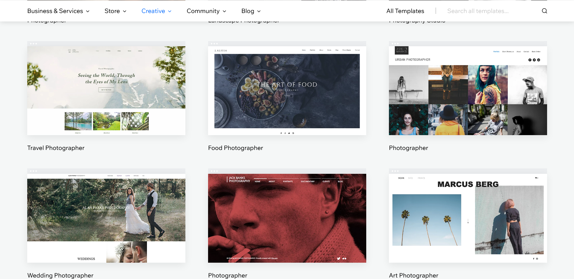 5 Best Website Builders for Photographers