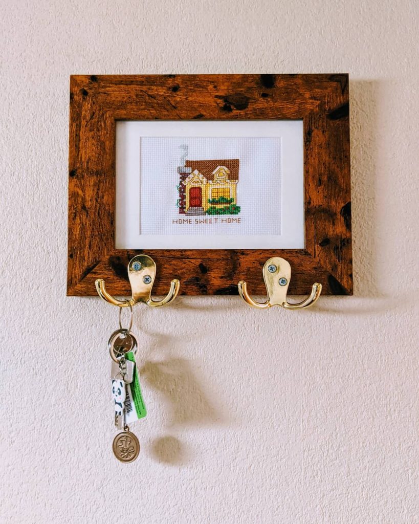 DIY Home Sweet Home Key Holder