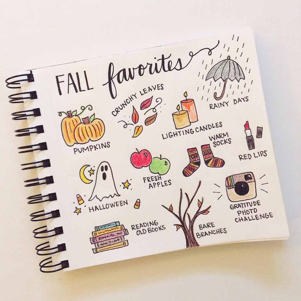 Fall Favourites Doodles