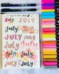 15+ Creative July Header and Title Ideas