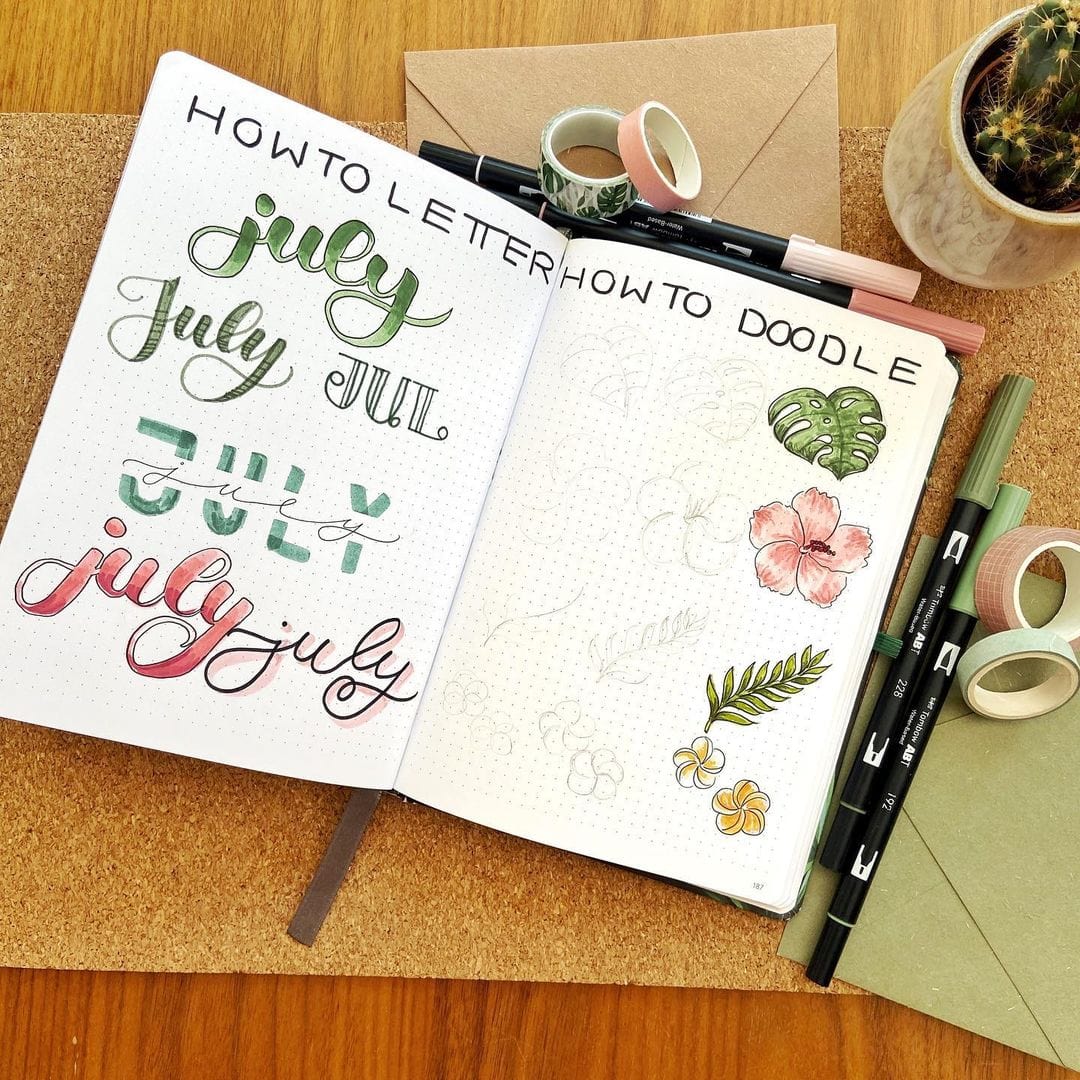 15+ Creative July Header and Title Ideas