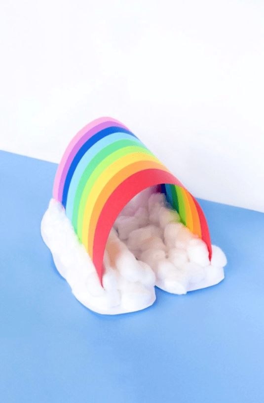 3D-paper-rainbow-craft-for-kid
