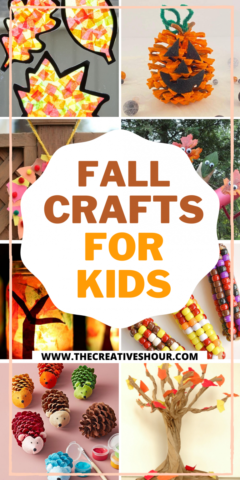 20+ Fall Crafts for Kids - Easy Fall Project Ideas for Kids 2024