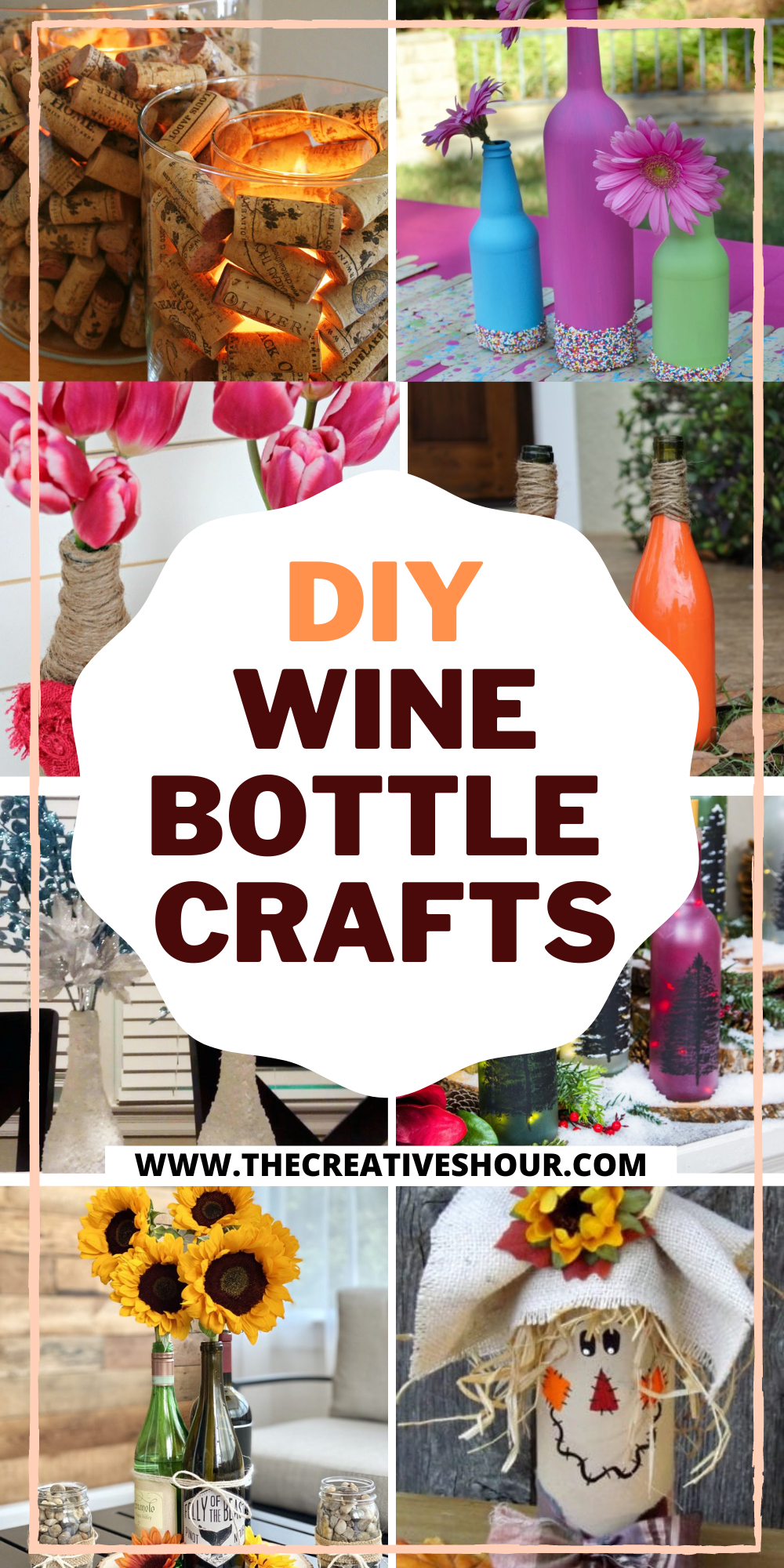 DIY Wine Bottle Crafts - 30+ Wine Bottle Decoration Ideas