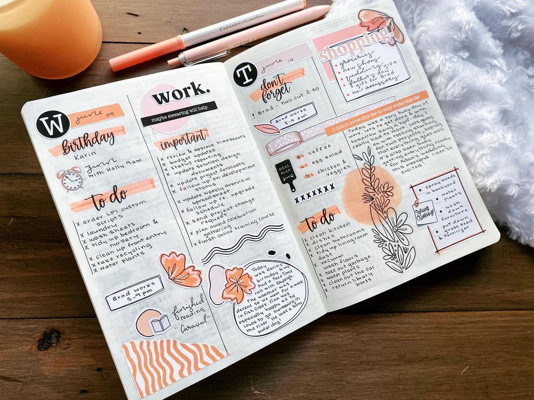 22 Best Bullet Journal Daily Spreads To Log Your Days