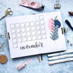 35+ Gorgeous Bullet Journal Monthly Spreads You'll Love