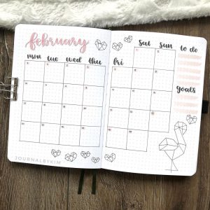 35+ Gorgeous Bullet Journal Monthly Spreads You'll Love