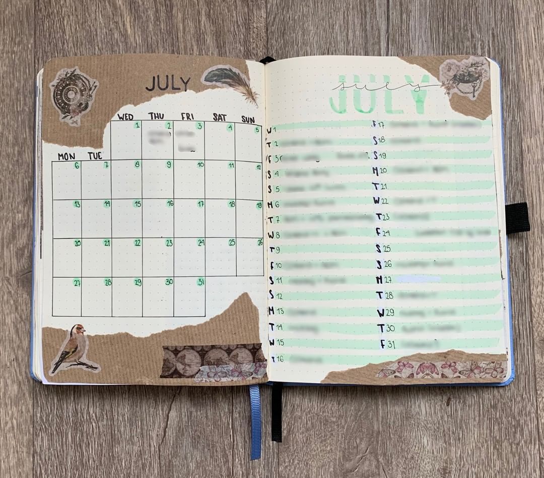 Gorgeous Bullet Journal Monthly Spreads You Ll Love