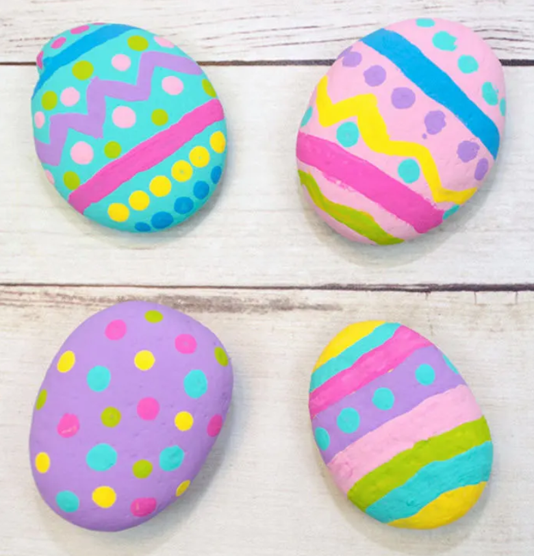 Painted-Easter-Egg-Rocks