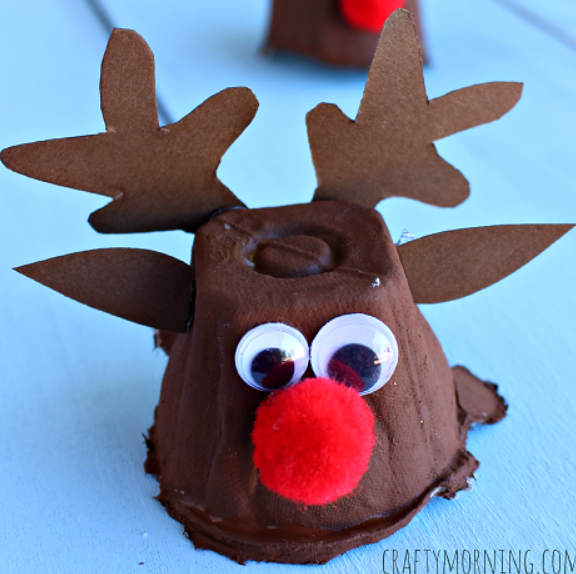 Egg-carton-reindeer-craft-for-kids