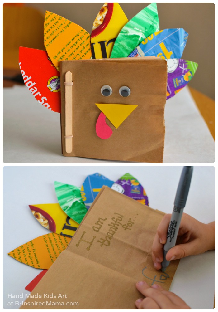Thankful-Turkey-Kids-Book-Craft