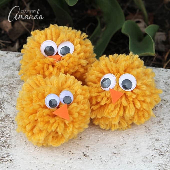 Yarn-pom-pom-chicks