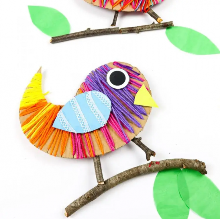 20+ Vibrant Yarn Crafts for Kids Of All Ages