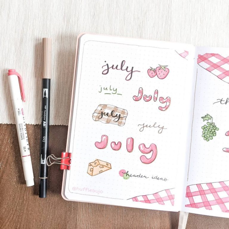 200+ Bullet Journal Page Ideas To Organize Your Life + Tutorials