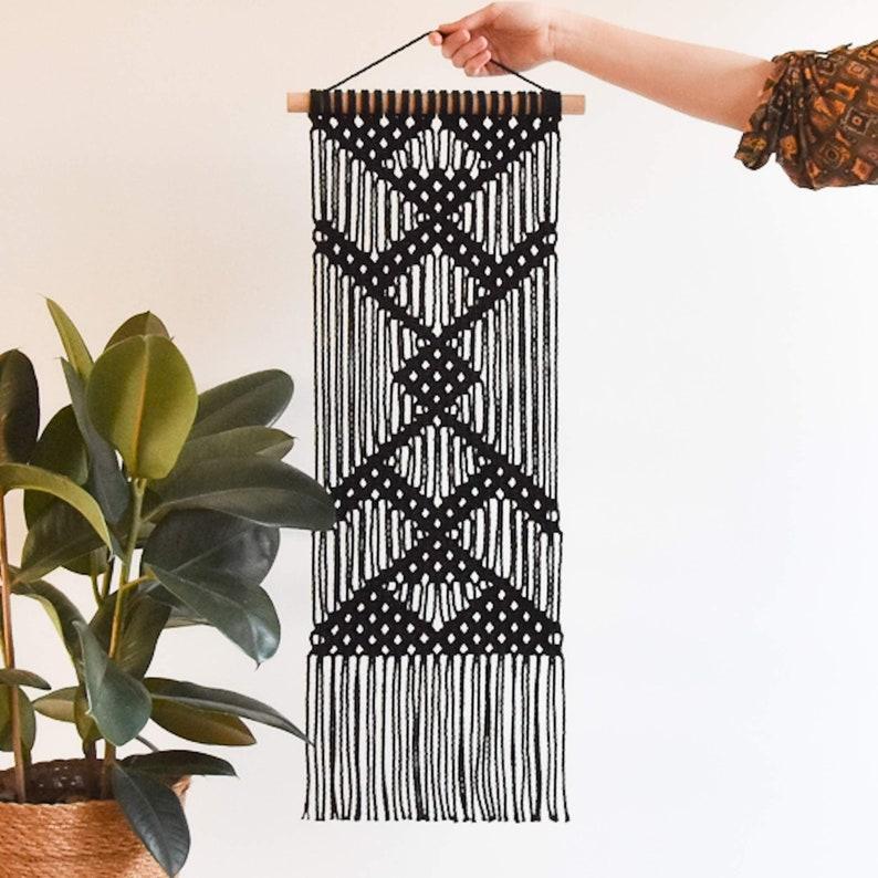 19. Basic Knots Macrame Wall Hanging Using Different Materials