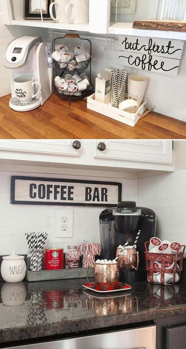 How to Create a DIY Coffee Station at Home - Making Manzanita