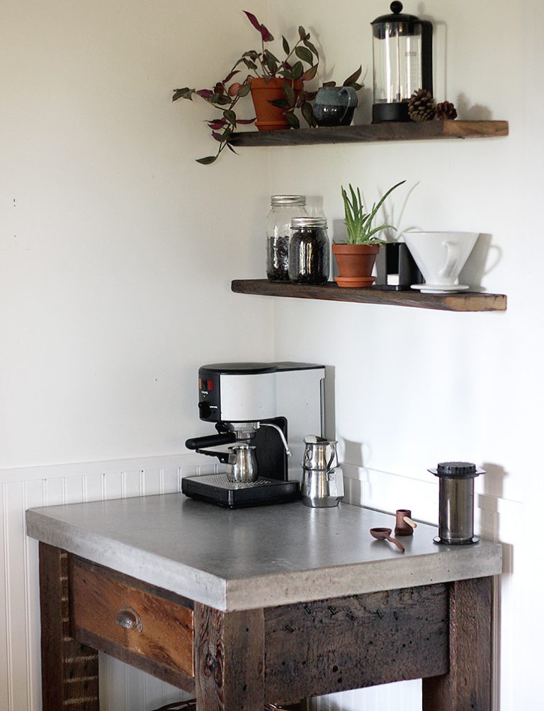 50 Smart DIY Coffee Bar Ideas for Small Spaces & Corners