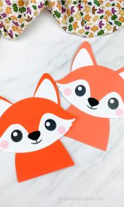 31 Cute and Easy DIY Fox Crafts For Kids To Enjoy