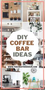 30 Smart DIY Coffee Bar Ideas for Small Spaces & Homes