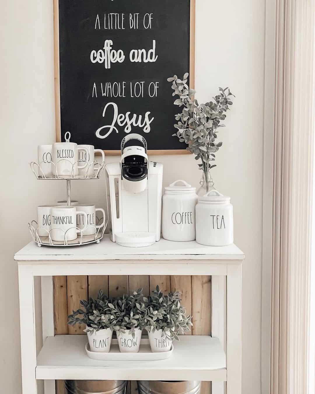 35 DIY Home Coffee Bar Ideas for Small and Large Spaces