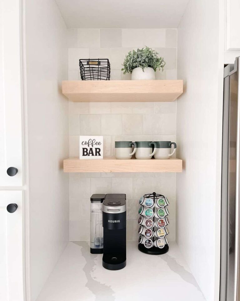 50 Smart DIY Coffee Bar Ideas for Small Spaces & Corners