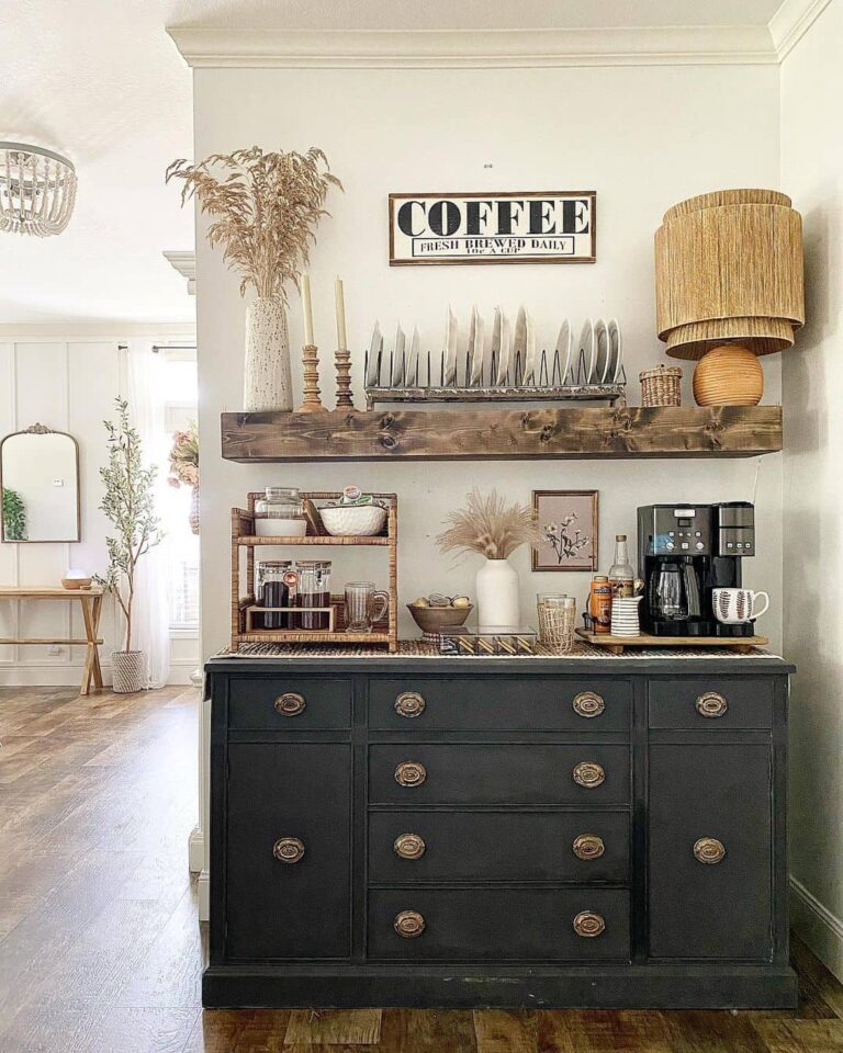 50 Smart DIY Coffee Bar Ideas for Small Spaces & Corners