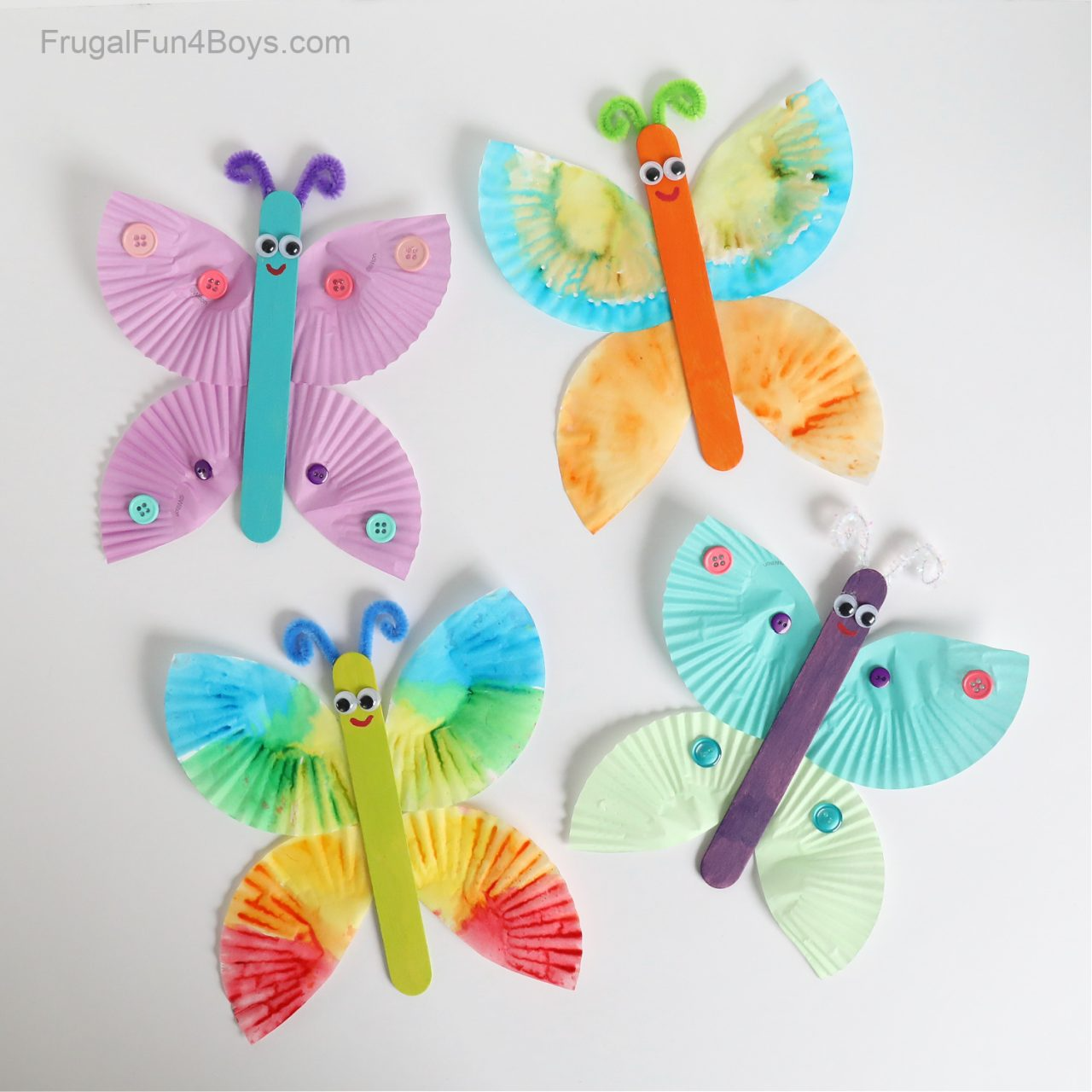 55 Fun And Easy Butterfly Crafts Ideas For Kids Of All Ages