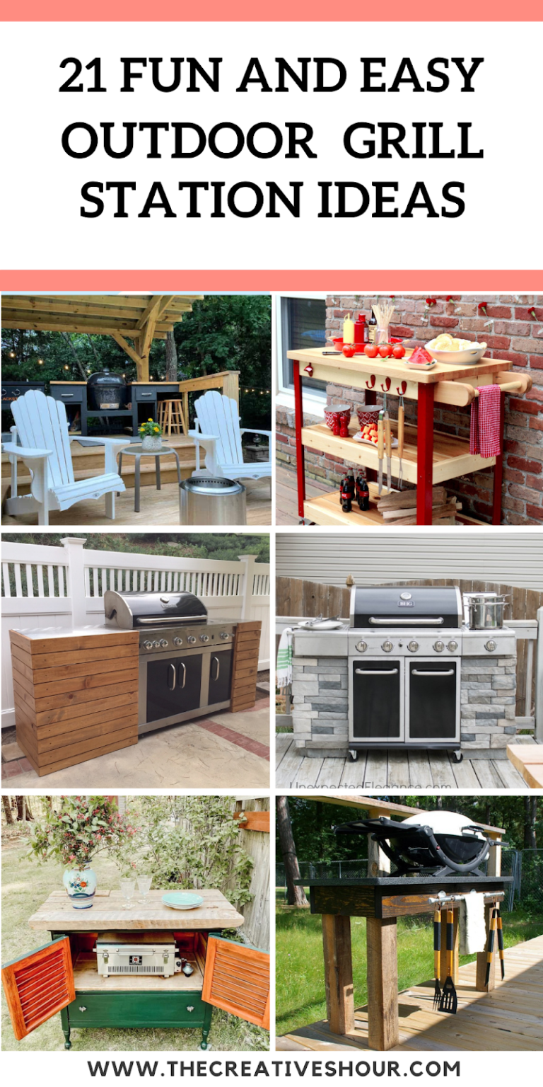 20 Outdoor Grill Station Ideas To Inspire You Right Away