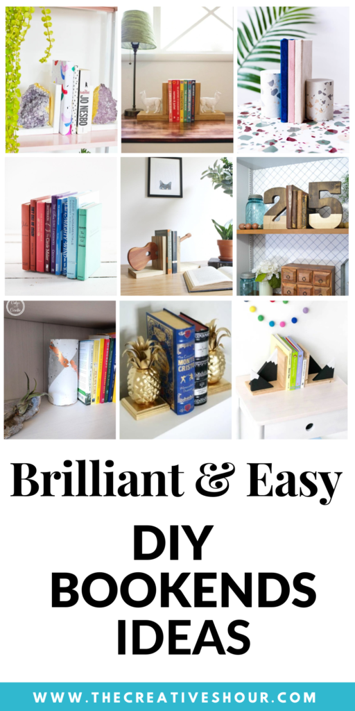 DIY} Quick & Easy Brass Bookends - A Thoughtful Place