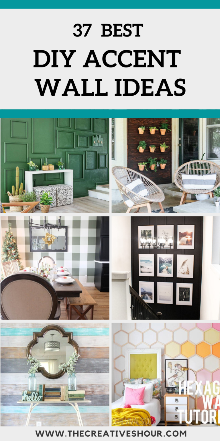 37 DIY Accent Wall Ideas That Won't Cost A Bomb