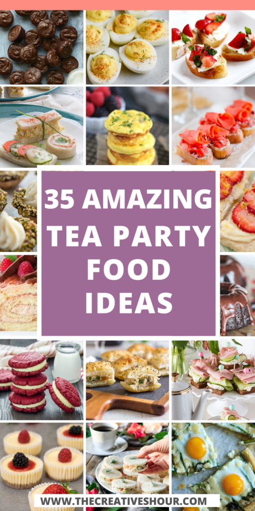 35 Tea Party Food Ideas & Recipes - Scones To Sandwiches